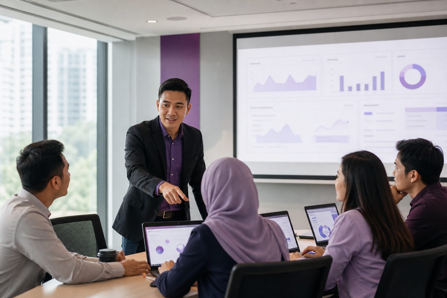 ClickSmart software implementation training workshop for Malaysian business teams
